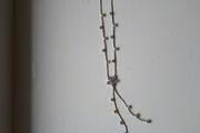 Silver flower chain