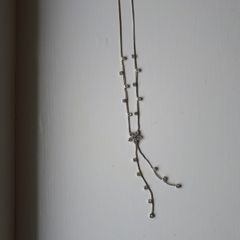 Silver flower chain
