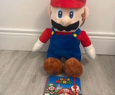 Mario Plush& Notebook
