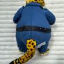 Zootopia Officer Clawhauser Disney Store Stamped Cuddly Plush approx. 14 Used Please look at the pictures Image 6