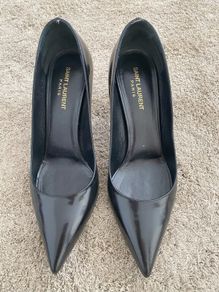 YSL heels in Red and Black. UK 7. Perfect conditions.