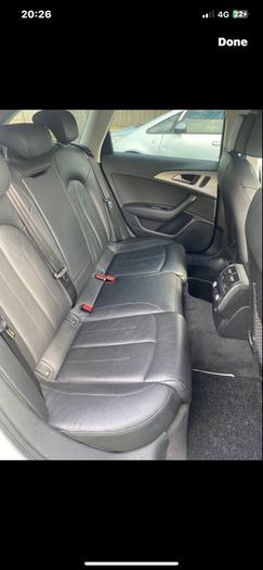audi a6 seats leather interior