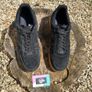 Premium Nike Air Force 1 Jaded Black Suede Gum Image 2