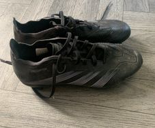 Adidas predator pro FG(firm ground). 2 black football boots size uk 6