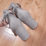 Raid Grey Pointed Toe Ankle Strap Block Heel Court Shoes 7UK/40EU Image 7