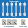 8 Adjustable Child Safety Cupboard Locks (8 or 12 Pack) Baby Proof Cabinets & Drawers - Easy Install, No Tools Needed Image 4
