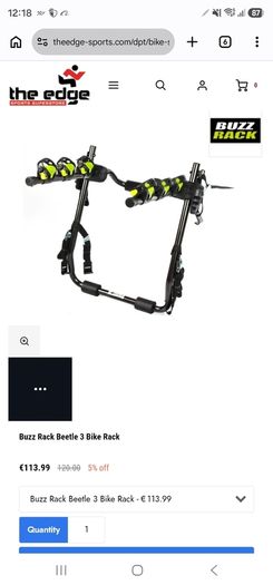 Buzz Rack 3 bicycle carrier