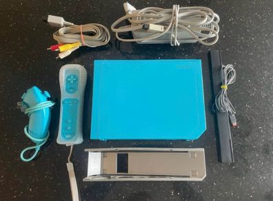 Rare Blue Modded Wii (5000+ Games)