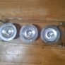 (Move out sell-see my other low priced ads) Glass & Metal Tea Light Candle Holder Image 2