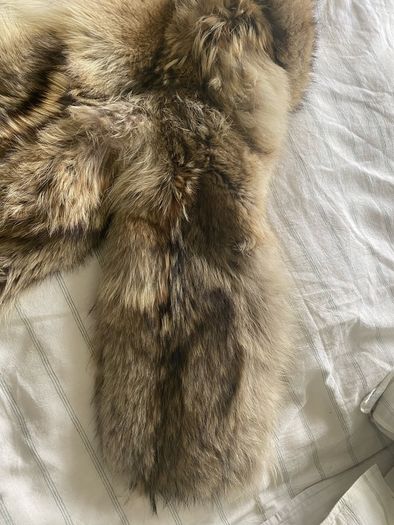 Vintage Fur Coat - Wolf - mid length