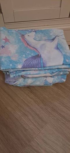 Unicorn duvet single cover (two sets)