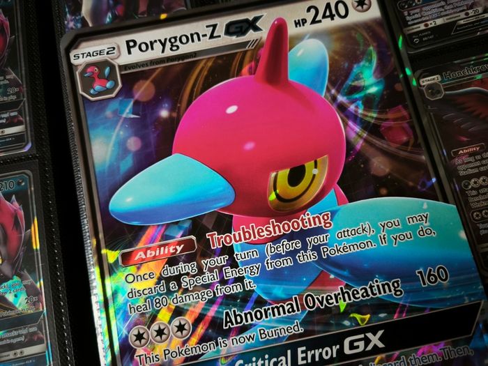 Porygon-Z GX ! Jumbo Oversized Card ! Promo from Sun & Moon Era ! 2019 ! Pokemon Card !