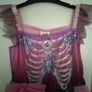 Girls Zombie Prom Queen Costume Aged 7-8 Image 4