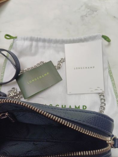 New Longchamp leather crossbody