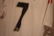 Liverpool 2010-2011 Away Jersey Suarez Edition Size S
