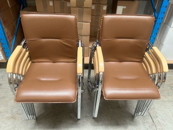Office Chairs x 12 (Brown)