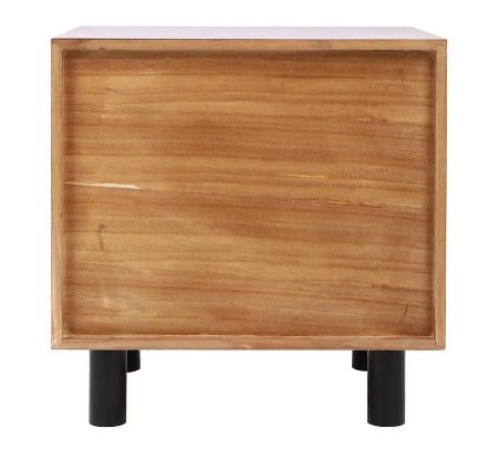 BRAND NEW 45x38x47cm Bedside Cabinet Table Night Stand Storage Nightstand with Two Drawers for Living Room Bedroom