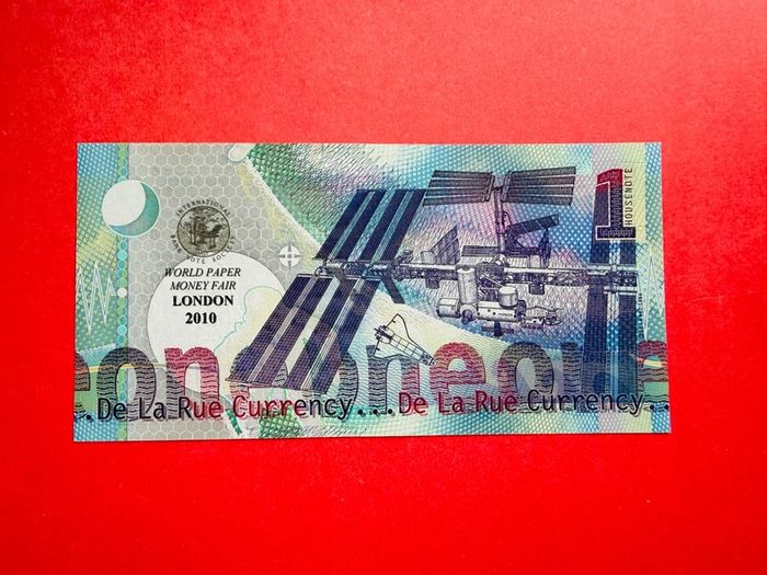 Test  Banknote  2010 World Paper  Money  Fair  ( Uncirculated )