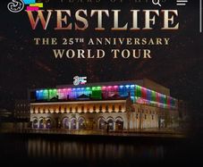 1 standing ticket to westlife in 3arena Thursday 24th September