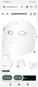 Red light therapie mask