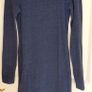 H&M Navy Long Sleeve Mini Dress - Size 8 Image 4