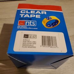 Clear tape