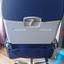 Airbus A320/A321 Aircraft Seat Swivel Office Chair | Genuine Airline Seat with Tray Table & Life Jacket Image 8