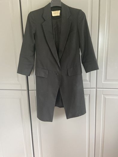 Selected Femme black long blazer