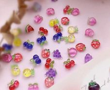 Mini Fruit Nail Art Decorations - Mix Set