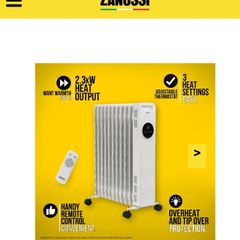 Zansussi Oil Filled Radiator With 11 Fins
