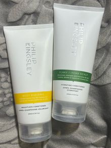 Philip Kingsley brand new full size body building and itchy flaky scalp after shampoo conditioners