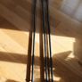Curtain poles x3 160cm Image 7