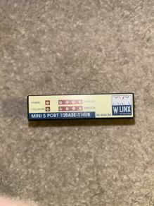 W-Linx Mini 5 Port 10Base-T Ethernet Hub SS-E05CM