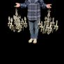 Vintage Chandeliers - Pair Image 2
