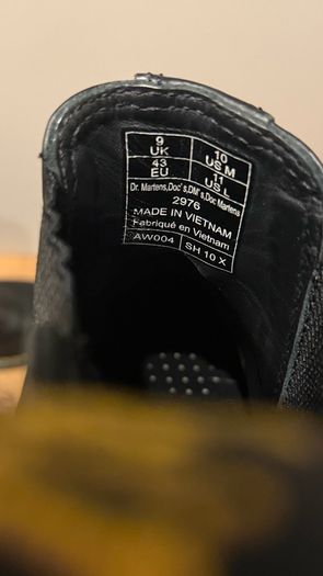 Dr. Martens 2976 Chelsea - Classic ankle boots - Black 9UK / 43 EU