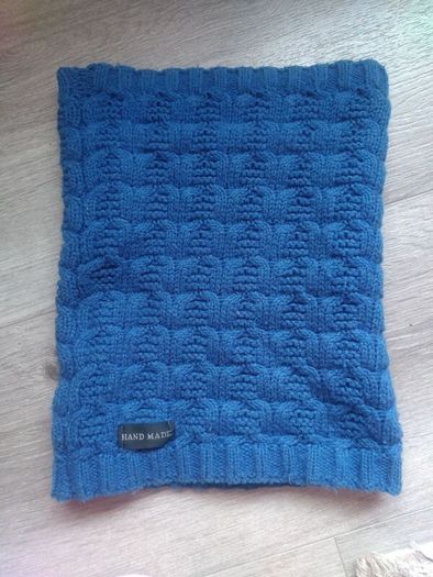 Scarf winter kids dark blue