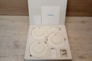 Meross Mesh 3 Pack Smoke Alarm Kit with Hub