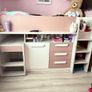 Midsleeper bed with desk and storage Image 6