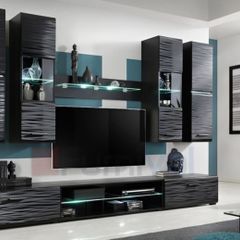 Living Room TV Unit Modern TV furniture Sets Modern Living Room Wall Unit Blade Wall Unit