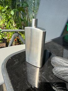 Metal flask