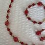 Murano Glass Necklace, Bracelet and Earring Set Image 4