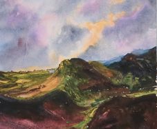 "I wouldn't go from here" watercolour