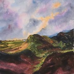 "I wouldn't go from here" watercolour