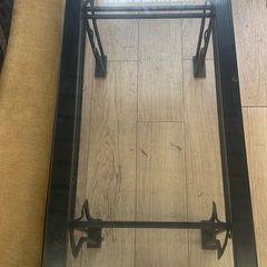 glass table
