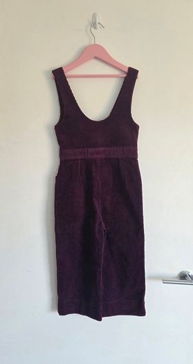 6-7years, Brand-New LeighTucker Purple Corduroy Jumpsuit