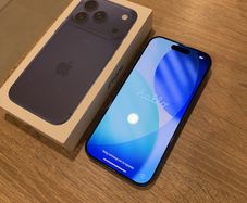 Blue iPhone 17 pro