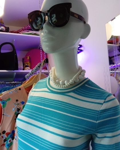 Vintage belted top UNWORN OLD STOCK