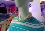 Vintage belted top UNWORN OLD STOCK