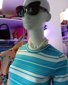 Vintage belted top UNWORN OLD STOCK