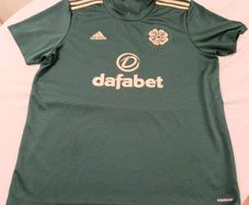 Mint 2021/22 Celtic Adidas Away Jersey Size XL Adults